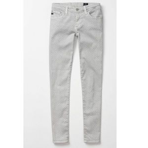 Adriano Goldschmied Gray Polka Dot Jeans